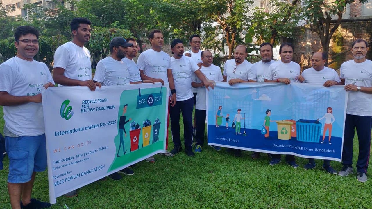 E-waste collection drive